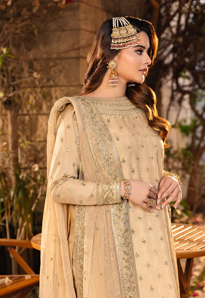 Asim Jofa Noorie x Maahru x Meerab Stitched 3 Pc Embroidered Suit - AJSM-45 - Festive Collection D & M COLLECTION AND NIZAMI JEWELRY