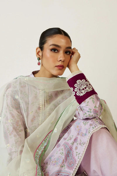 Coco by Zara Shahjahan Stitched 3 Pc Embroidered Lawn Suit 3A - Summer Collection D & M COLLECTION AND NIZAMI JEWELRY