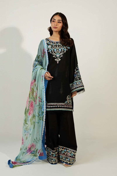 Coco by Zara Shahjahan Unstitched 3 Piece Embroidered Lawn Suit 10A - Summer Collection D & M COLLECTION AND NIZAMI JEWELRY