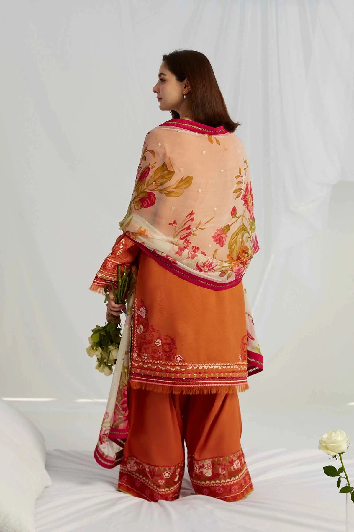 Coco by Zara Shahjahan Unstitched 3 Piece Embroidered Lawn Suit 10B - Summer Collection D & M COLLECTION AND NIZAMI JEWELRY