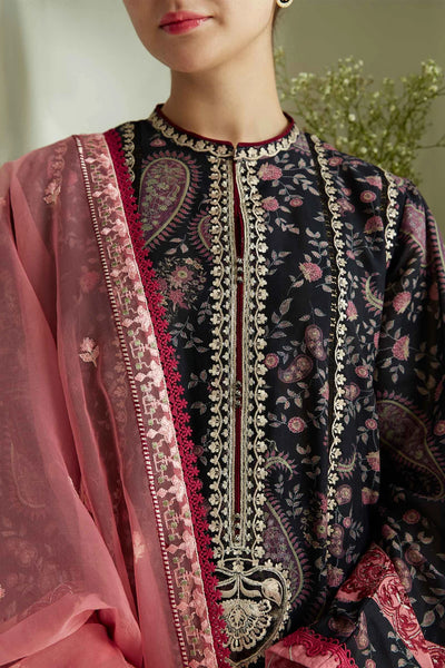 Coco by Zara Shahjahan Unstitched 3 Piece Embroidered Lawn Suit 3B - Summer Collection D & M COLLECTION AND NIZAMI JEWELRY