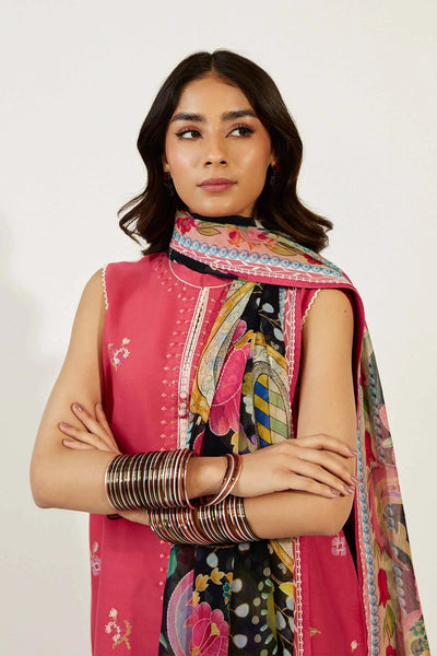 Coco by Zara Shahjahan Unstitched 3 Piece Embroidered Lawn Suit 4A - Summer Collection D & M COLLECTION AND NIZAMI JEWELRY