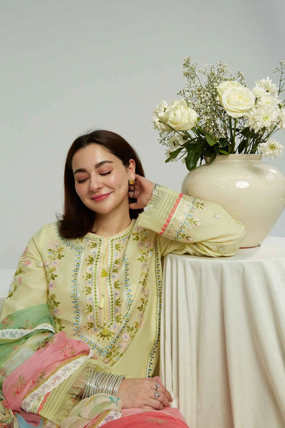 Coco by Zara Shahjahan Unstitched 3 Piece Embroidered Lawn Suit 6B - Summer Collection D & M COLLECTION AND NIZAMI JEWELRY