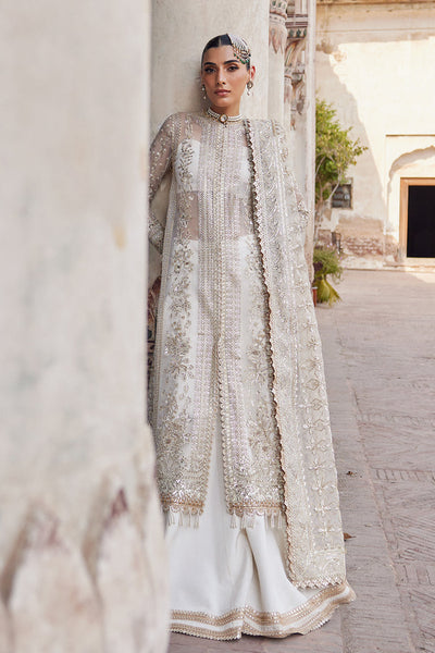 Dastangoi By Afrozeh Unstitched 3 Piece Embroidered Organza Suit DGAF23 AWE-23-V1-02 Noori - Wedding Collection