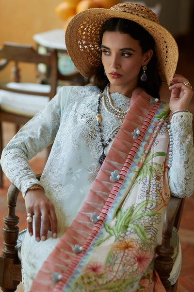 Elan Stitched 3 Pc Embroidered Lawn Suits EL23-07 B Kaia- Summer Collection D & M COLLECTION AND NIZAMI JEWELRY