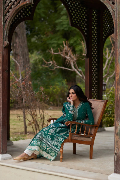 Elan Stitched 3 Piece Embroidered Lawn Suit EL24L D-02A Nedine- Summer Collection