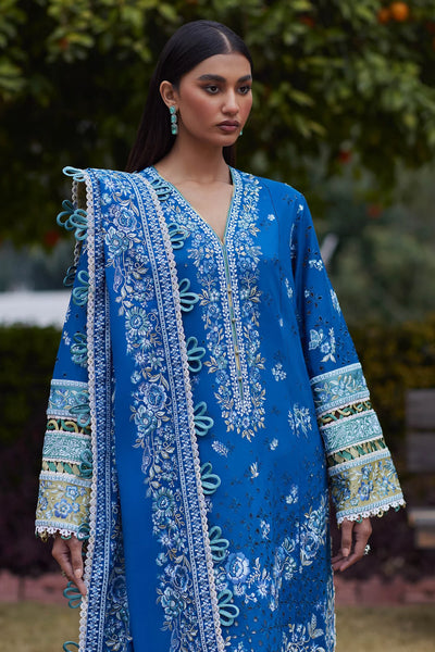 Elan Stitched 3 Piece Embroidered Lawn Suit EL24L D-06B Ivana- Summer Collection