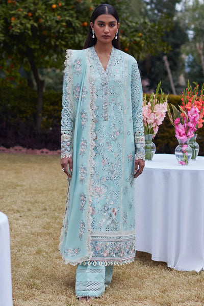 Elan Stitched 3 Piece Embroidered Lawn Suit EL24L D-09B Aireen - Summer Collection