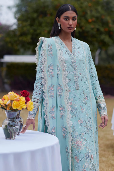 Elan Stitched 3 Piece Embroidered Lawn Suit EL24L D-09B Aireen - Summer Collection