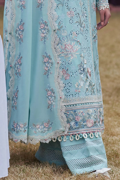 Elan Stitched 3 Piece Embroidered Lawn Suit EL24L D-09B Aireen - Summer Collection