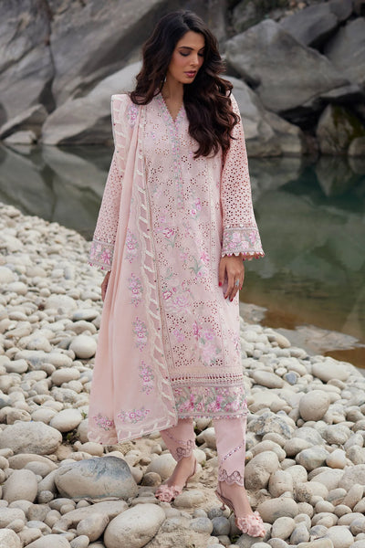 Elan Stitched 3 Piece Embroidered Lawn Suit EL24L D-09A Aireen - Summer Collection