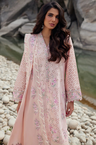 Elan Stitched 3 Piece Embroidered Lawn Suit EL24L D-09A Aireen - Summer Collection