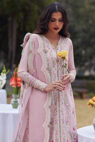 Elan Stitched 3 Piece Embroidered Lawn Suit EL24L D-11B Mirzeta - Summer Collection