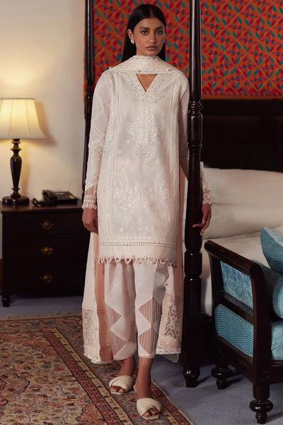 Elan Stitched 3 Piece Embroidered Lawn Suit EL24L D-12B Zeina - Summer Collection