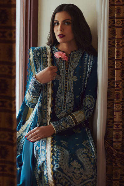 Elan Stitched 3 Piece Embroidered Lawn Suit EL24L D-04A Mahrosh- Summer Collection