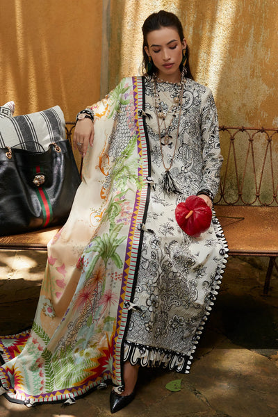 Elan Stitched 3 Piece Embroidered Lawn Suits EL23-07 A Kaia- Summer Collection D & M COLLECTION AND NIZAMI JEWELRY