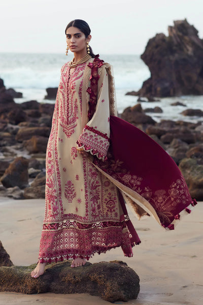 Elan Unstitched 3 Piece Embroidered Karandi Suit EL23UW EW23-02 Larah - Winter Collection