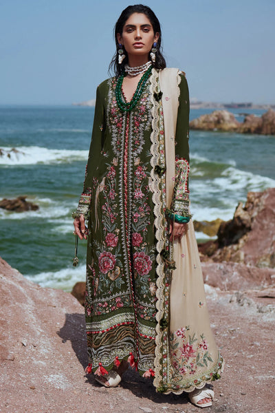 Elan Unstitched 3 Piece Embroidered Karandi Suit EL23UW EW23-03 Cora - Winter Collection