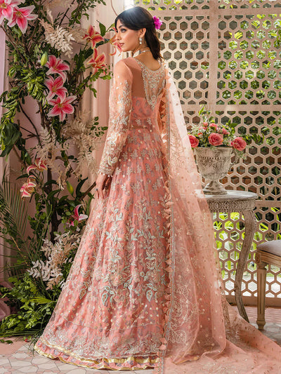 Heeriye By Faiza Faisal Unstitched Embroidered Net Suit FF24H - Mira - Wedding Collection