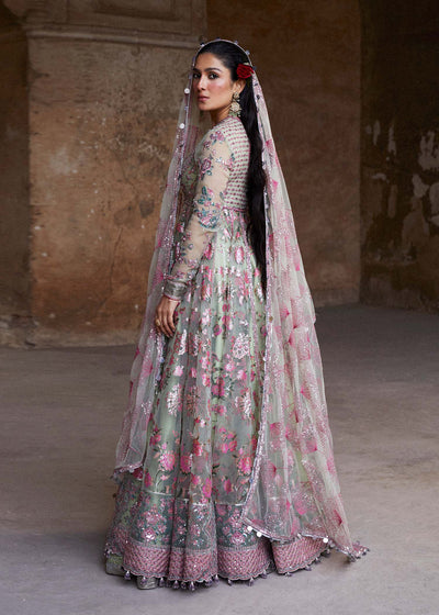 Hussain Rehar Stitched 3 Piece Embroidered Suit H24ELF - Pankh - Luxury Festive Collection