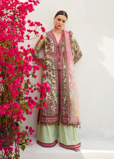 Hussain Rehar Stitched 3 Piece Embroidered Lawn Suit HRR24EL EIRA - Luxury Collection