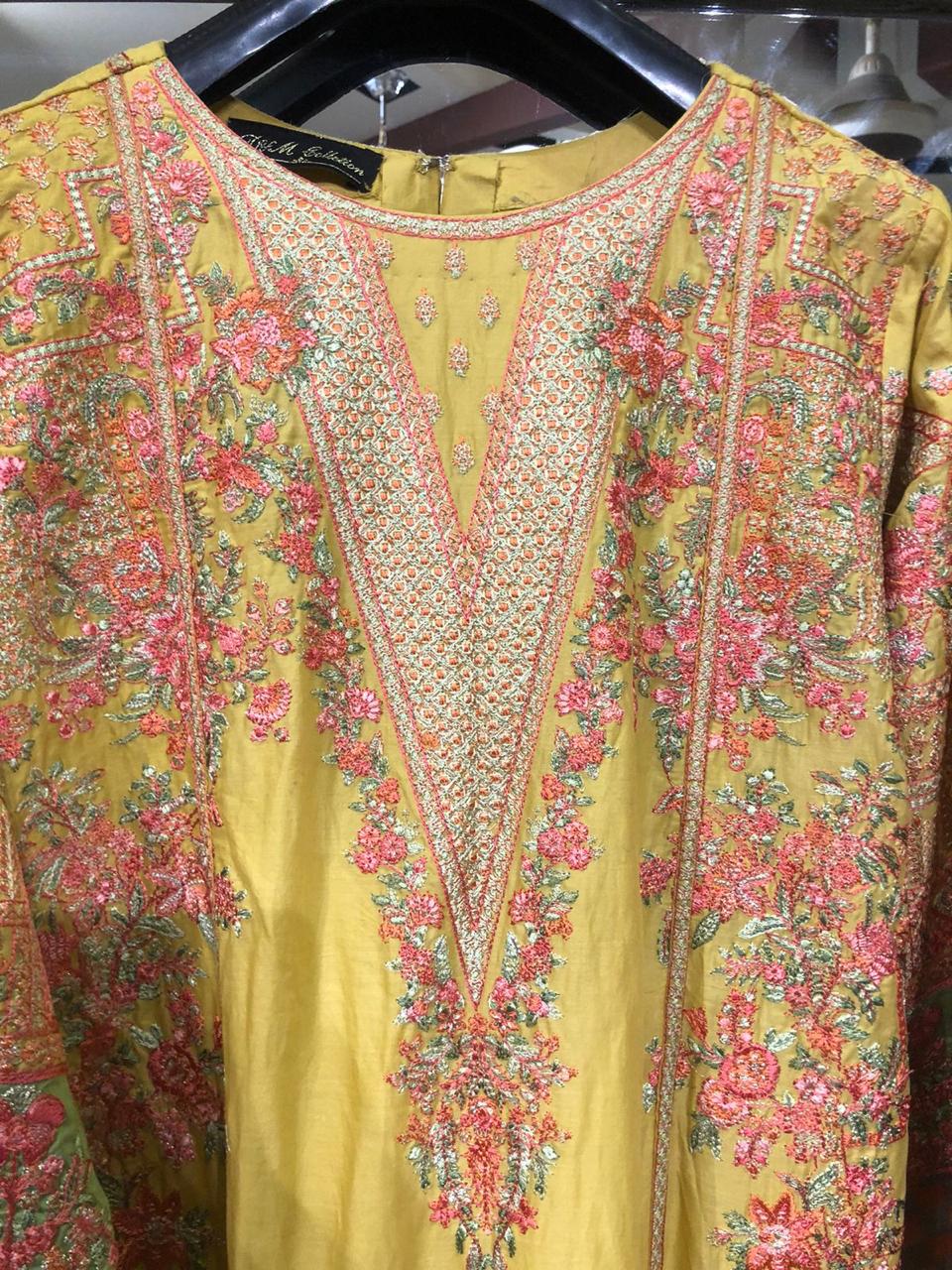 Hussain Rehar Stitched 3 Piece Embroidered Lawn Suit HRR24EL EUPHORIA - Luxury Collection