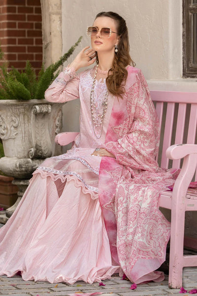 M.Prints By Maria B Unstitched 3 Piece Embroidered Lawn Suit - MPT-07-B - Summer Eid Collection D & M COLLECTION AND NIZAMI JEWELRY