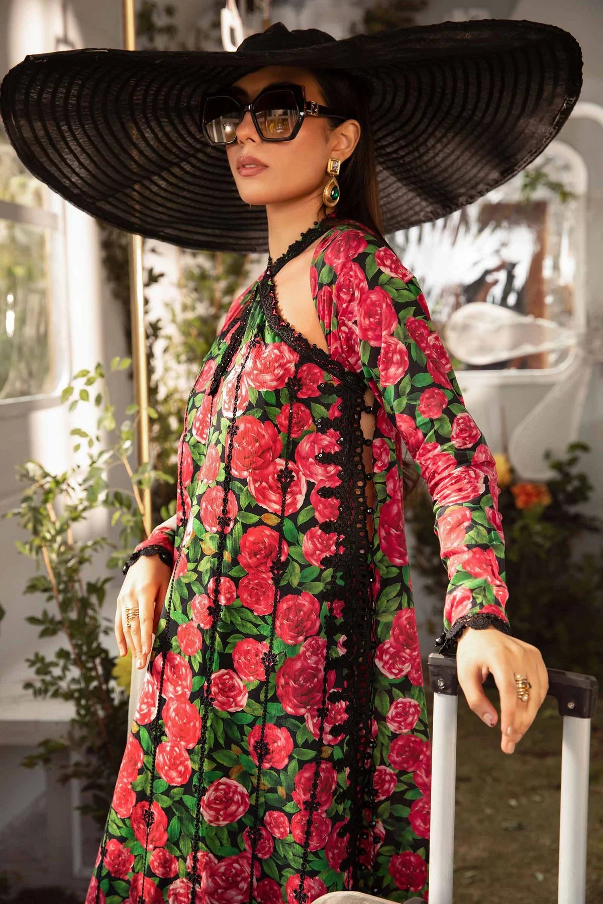 MPrints by Maria B Stitched 3 Piece Embroidered Lawn Suit MB24P 6B - Summer Collection