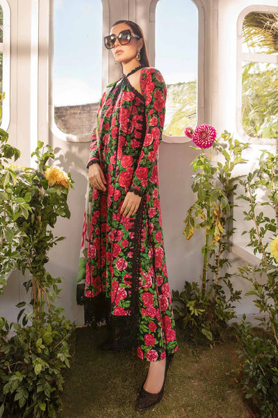 MPrints by Maria B Stitched 3 Piece Embroidered Lawn Suit MB24P 6B - Summer Collection