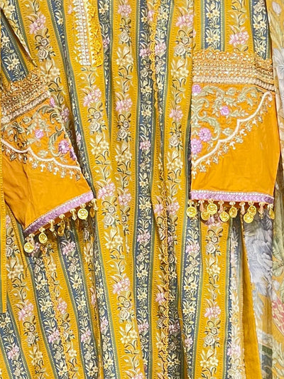 MPrints by Maria B Stitched 3 Piece Embroidered Lawn Suit MB24P 7A - Summer Collection