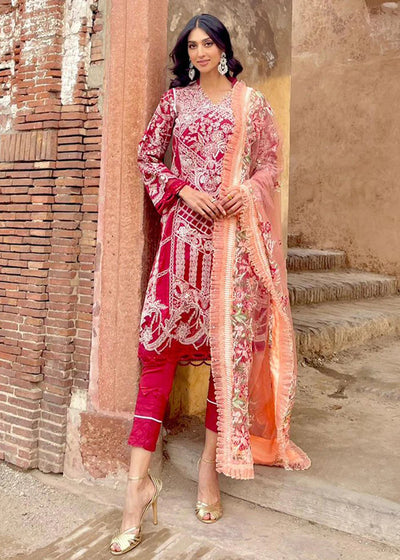 Mausummery 10 Sixth Sence Stitched 3 Piece Embroidered Lawn Suit - Luxury Summer Collection D & M COLLECTION AND NIZAMI JEWELRY