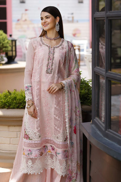 Noor By Saadia Asad Unstitched 3 Piece Embroidered Lawn Suit - D10-Sial - Summer Eid Collection D & M COLLECTION AND NIZAMI JEWELRY