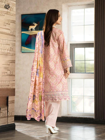 RUHAY SUKHAN Stitched 3 Piece Digital Printed Lawn Suit RK-VOL-09 - GRS2209A1 - Luxury Summer Collection