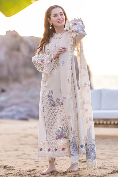 Sahil Kinare by Qalamkar Stitched 3 Piece Embroidered Lawn Suit QLM24SK FP-09 SELIN - Summer Collection