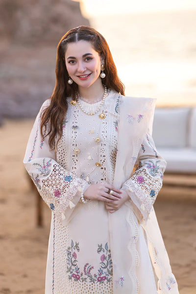 Sahil Kinare by Qalamkar Stitched 3 Piece Embroidered Lawn Suit QLM24SK FP-09 SELIN - Summer Collection