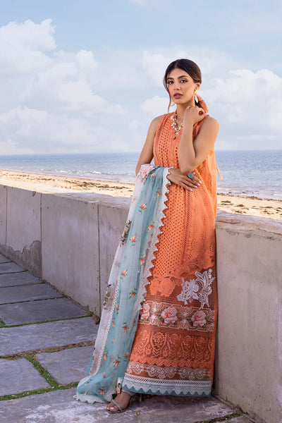 Saira Rizwan Stitched 3 Piece Embroidered Lawn Suit SR24LL Mabe - Luxury Collection