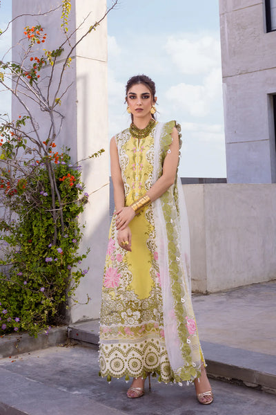 Saira Rizwan Stitched 3 Piece Embroidered Lawn Suit SR24LL Tiffany - Luxury Collection