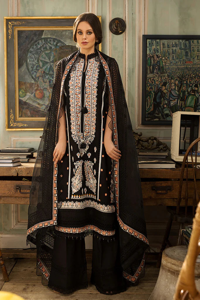 Sobia Nazir Stitched 3 Piece Embroidered Lawn Suit - 5B - Luxury Summer Collection D & M COLLECTION AND NIZAMI JEWELRY