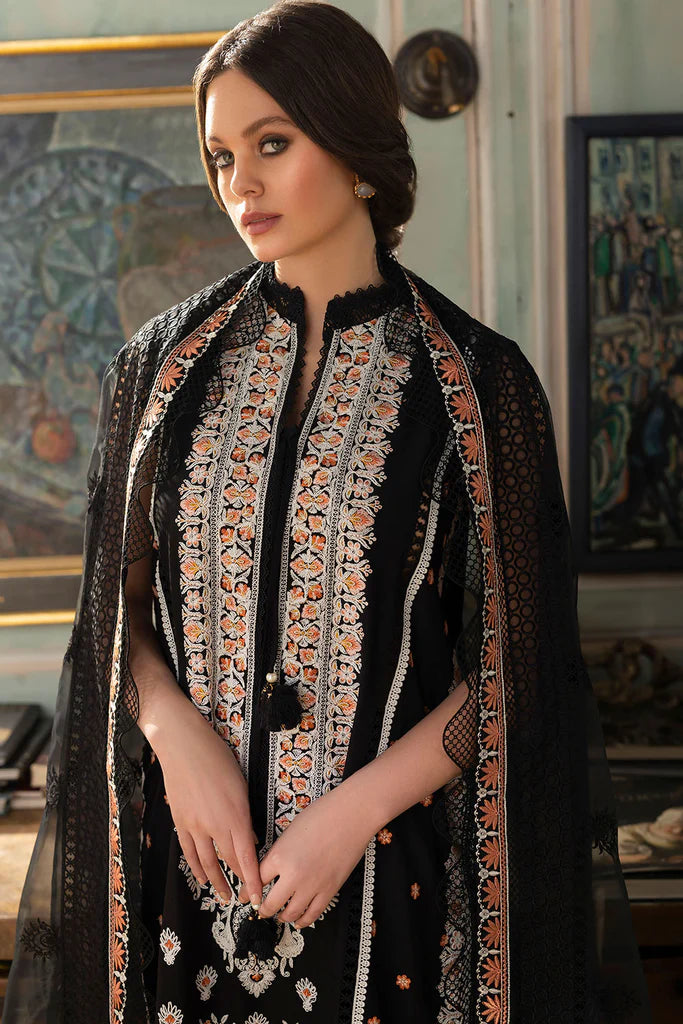 Sobia Nazir Stitched 3 Piece Embroidered Lawn Suit - 5B - Luxury Summer Collection D & M COLLECTION AND NIZAMI JEWELRY