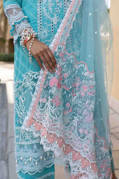 Sobia Nazir Stitched 3 Piece Embroidered Lawn Suits SN-7B - Luxury Summer Collection D & M COLLECTION AND NIZAMI JEWELRY