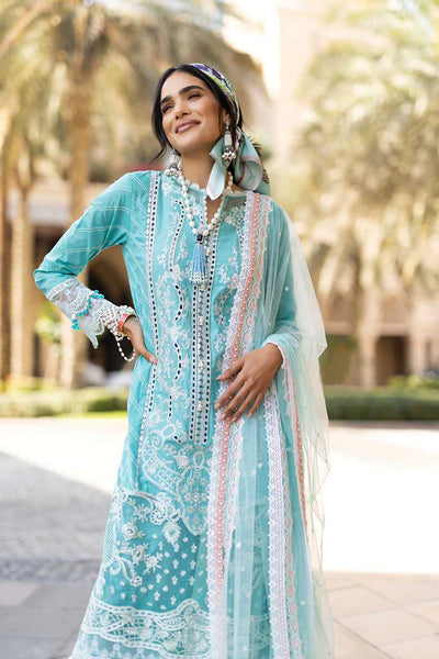 Sobia Nazir Stitched 3 Piece Embroidered Lawn Suits SN-7B - Luxury Summer Collection D & M COLLECTION AND NIZAMI JEWELRY