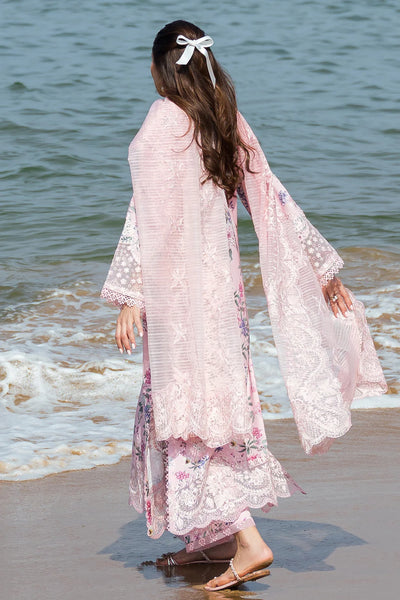 Summer Together By Afrozeh Stitched 3 Piece Embroidered Lawn Suit AF24ST Lily - Summer Collection