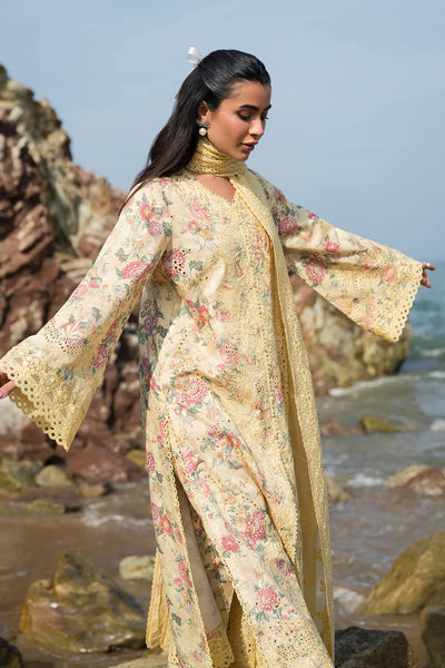 Summer Together By Afrozeh Stitched 3 Piece Embroidered Lawn Suit AF24ST Aspen - Summer Collection