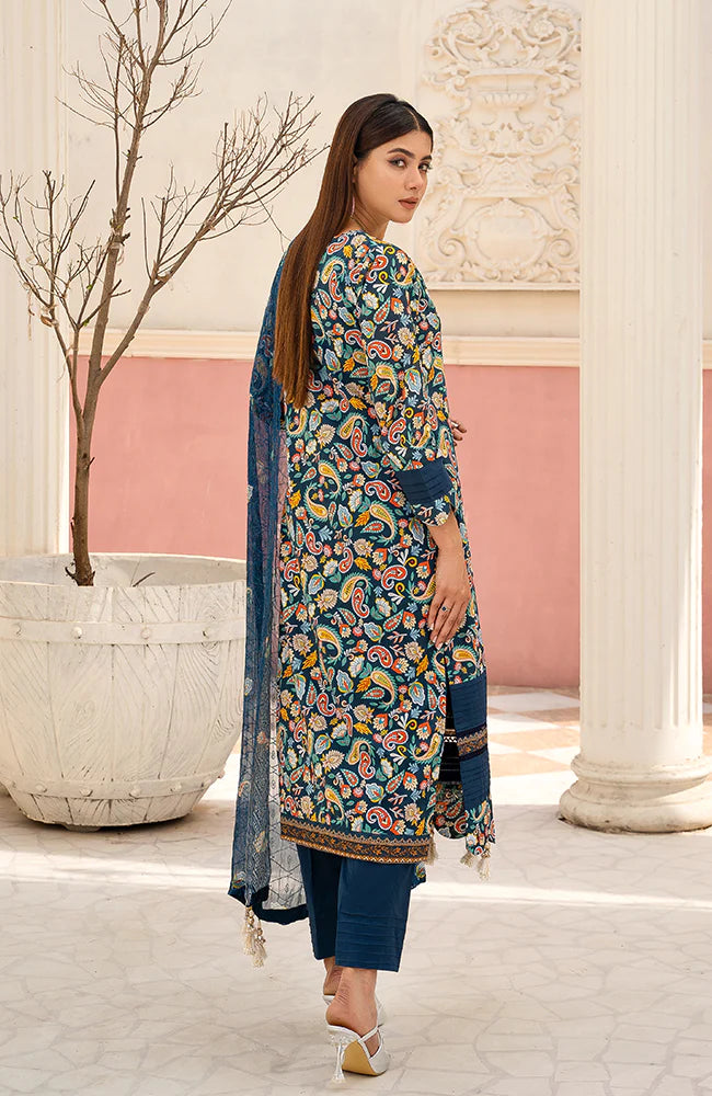 Sunshine Bloom By Al Zohaib Stitched 3 Piece Bamber Chikankari Dupatta -SSBCD-23-02- Luxury Summer Collection D & M COLLECTION AND NIZAMI JEWELRY