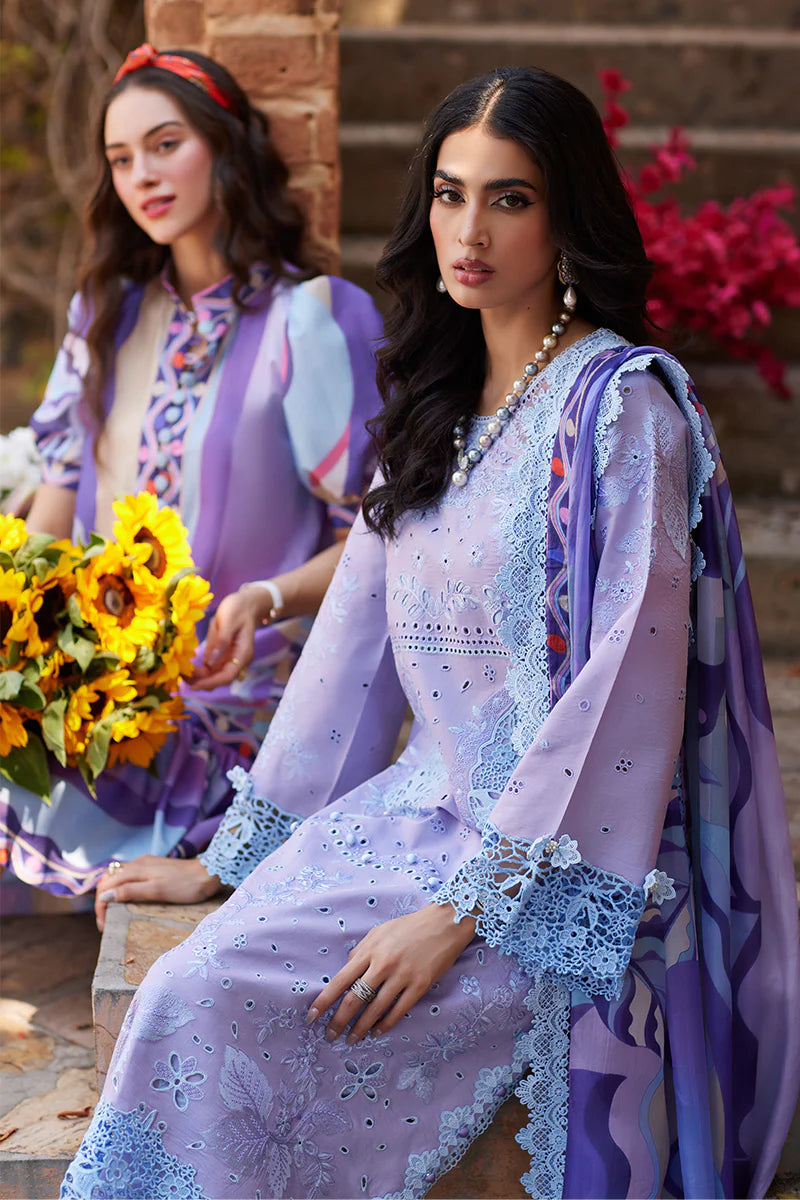 Te Amo by Mushq Stitched 3 Piece Embroidered Lawn Suit MQ24TA D-02 CIAO COUTURE - Luxury Summer Collection