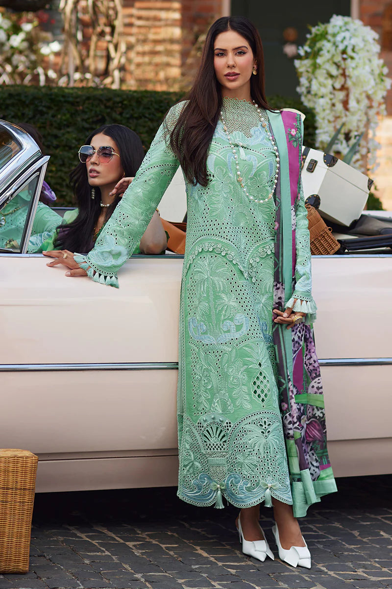 Te Amo by Mushq Stitched 3 Piece Embroidered Lawn Suit MQ24TA D-03 PIAZZA PANACHE - Luxury Summer Collection