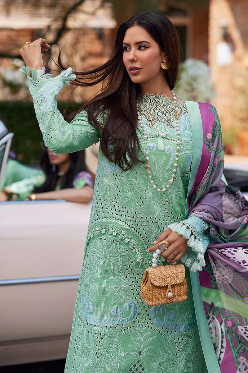 Te Amo by Mushq Stitched 3 Piece Embroidered Lawn Suit MQ24TA D-03 PIAZZA PANACHE - Luxury Summer Collection