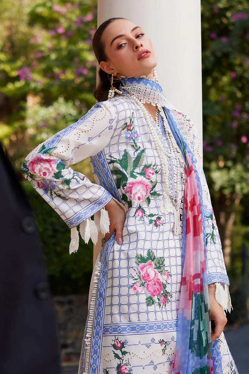 Te Amo by Mushq Stitched 3 Piece Embroidered Lawn Suit MQ24TA D-07 BELLA BELLEZA - Luxury Summer Collection