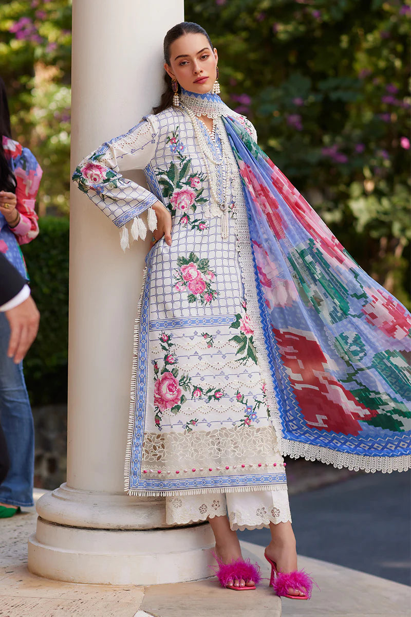 Te Amo by Mushq Stitched 3 Piece Embroidered Lawn Suit MQ24TA D-07 BELLA BELLEZA - Luxury Summer Collection