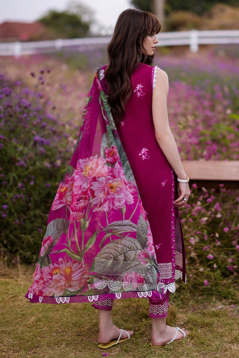 The Secret Garden by Mushq Stitched 3 Piece Embroidered Lawn Suit MQ24SG D-1B FAIRY DELL- Summer Collection